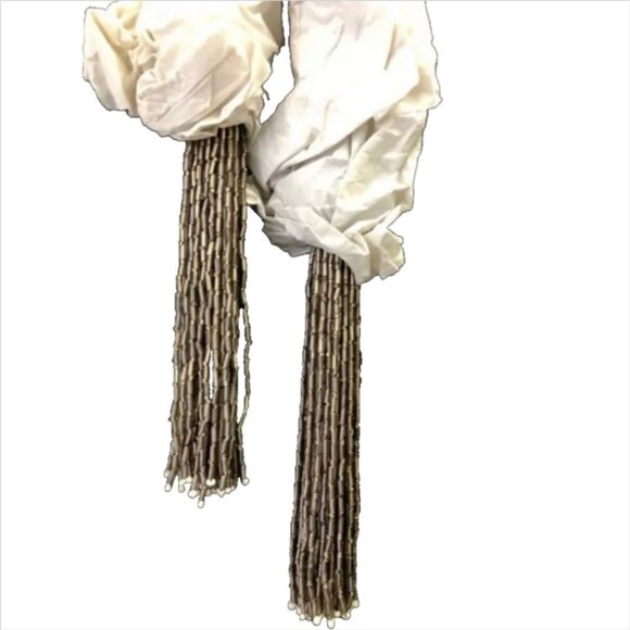 Calypso St. Barth Voleta Beaded Voile Linen Maxi Dress - Picture 8 of 8